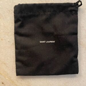 Saint Laurent Black Dust Bag